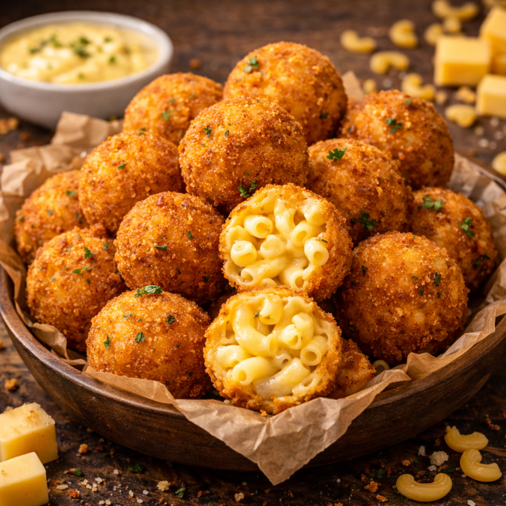 Mac N Cheese bola makaroni